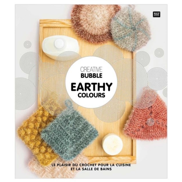 Livre laine creative bubble "earthy colours"
