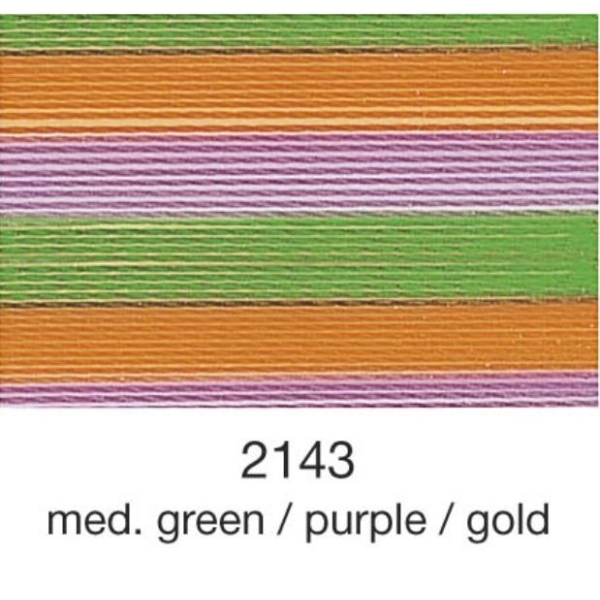 Fil à broder rayon madeira 200m Couleur:2101