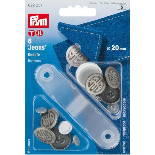 Boutons Jeans Prym 622237 (S)