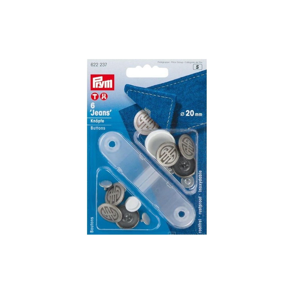 Boutons Jeans Prym 622237 (S)