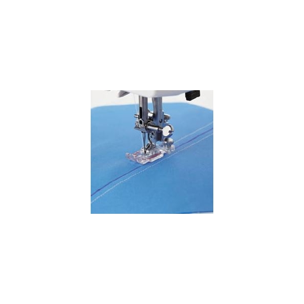 Pied transparent 1/4 de pouce pour plaque aiguille pour points droits (OM)
