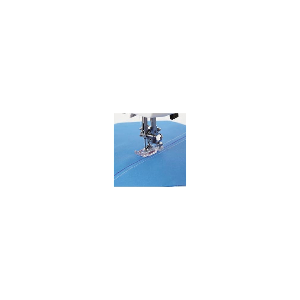 Pied transparent 1/4 de pouce pour plaque aiguille pour points droits (OM)