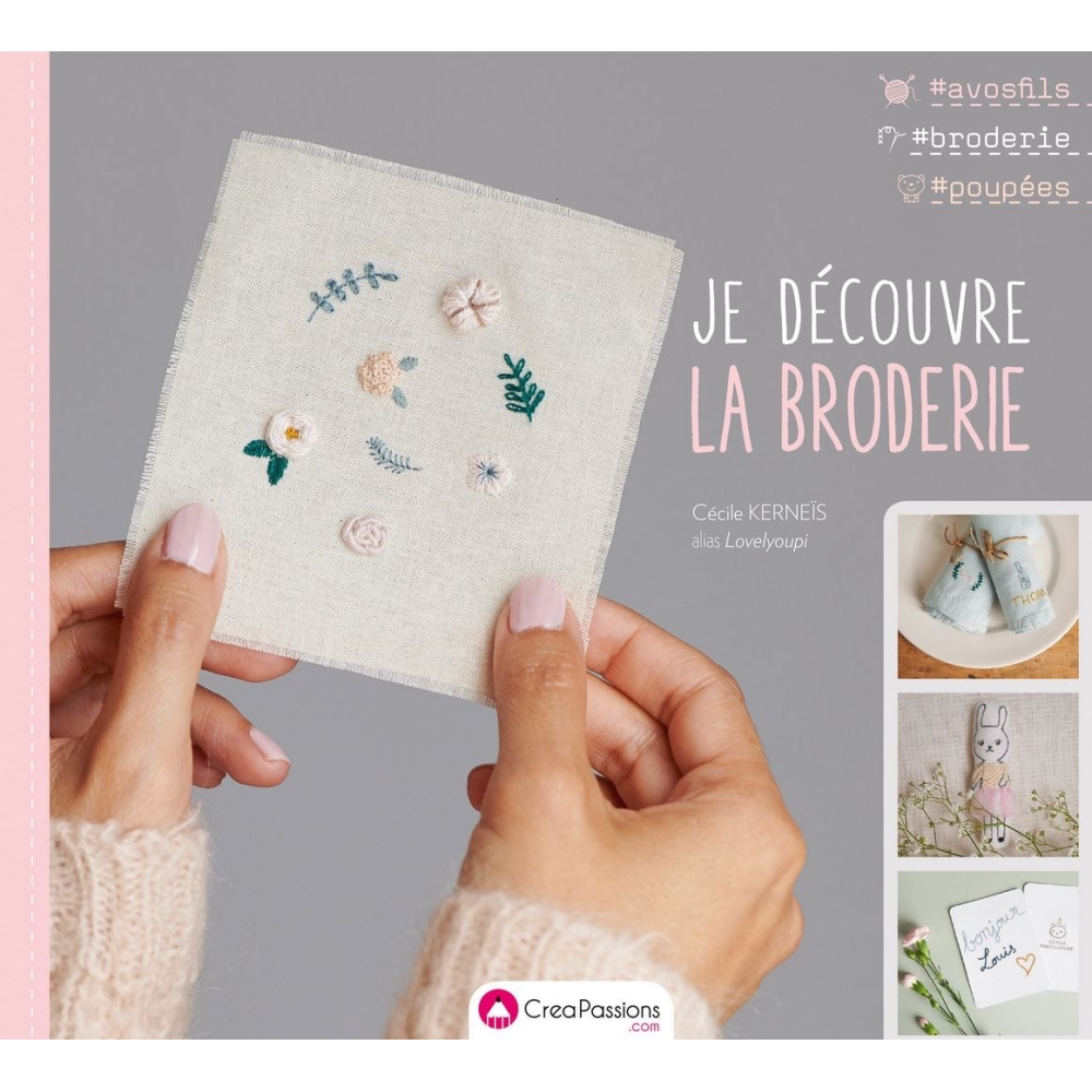 Livre je découvre la broderie