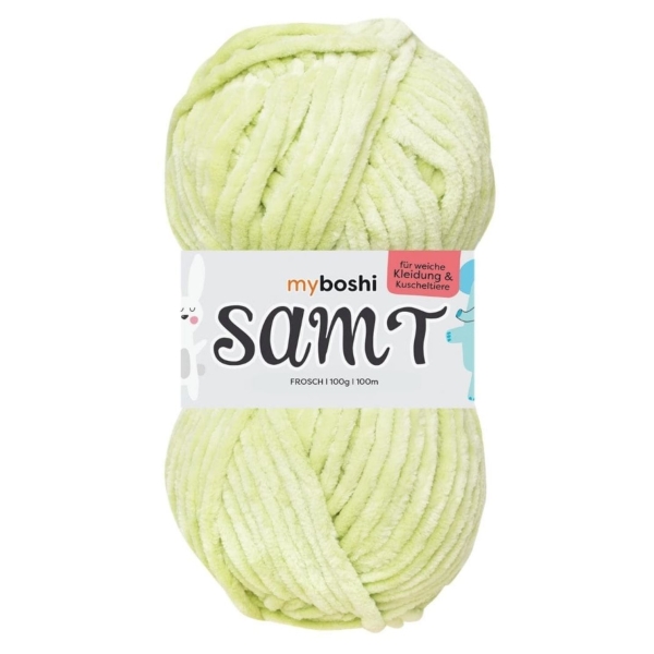 Laine my boshi Samt couleur:827 "Frosch