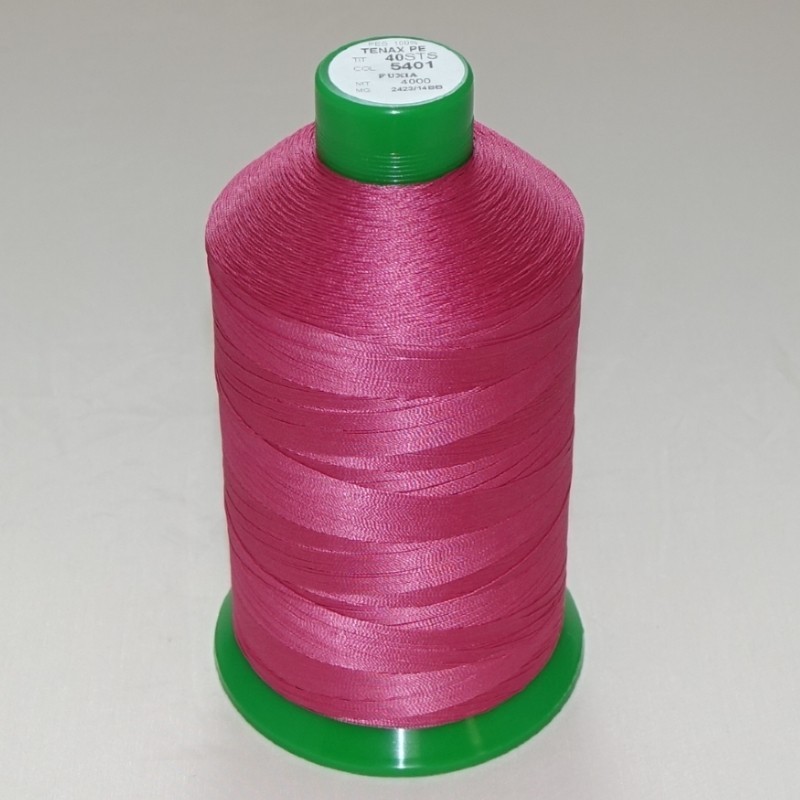 FIL TENAX Polyester N°10 - Cône de 1000 m - Col : ALGUE FIL TENAX Polyester N°10 - Cône de 1000 m - Col : ALGUE