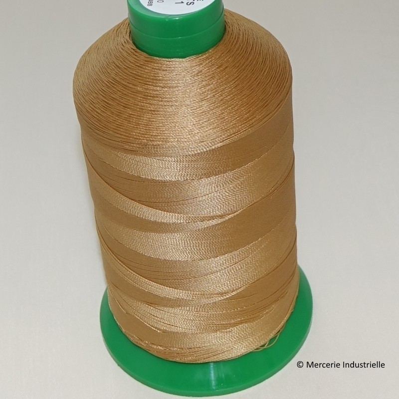 FIL TENAX Polyester N°40 – Bobine de 4 000 m – Col : NOIR FIL TENAX Polyester N°40 – Bobine de 4 000 m – Col : NOIR