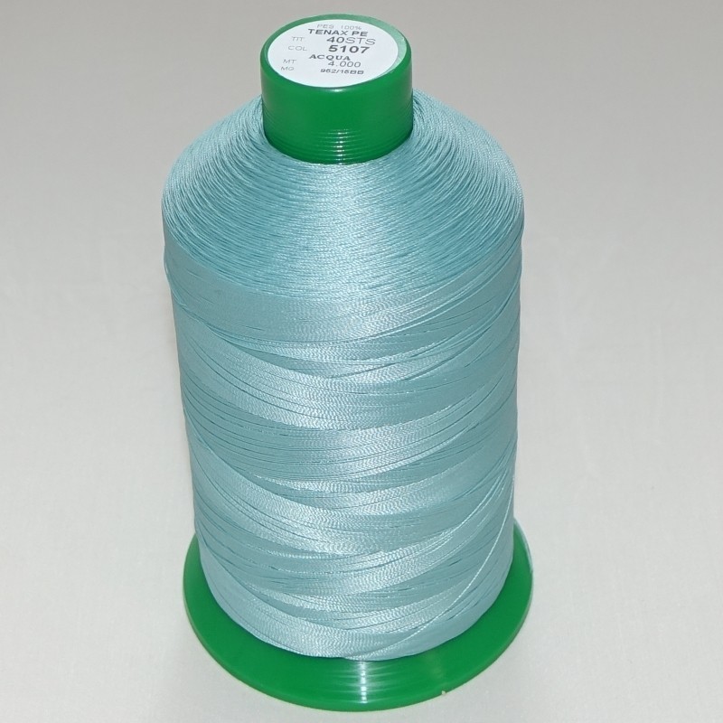 FIL TENAX Polyester N°40 – Bobine de 4 000 m – Col : NOIR FIL TENAX Polyester N°40 – Bobine de 4 000 m – Col : NOIR