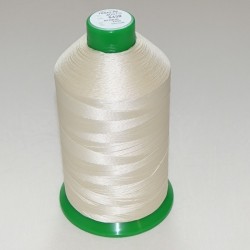 FIL TENAX Polyester N°60 – Bobine de 6000 m – Col : NOIR