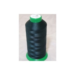 FIL TENAX Polyester N°120 – Bobine de 5000 m – Col : NOIR