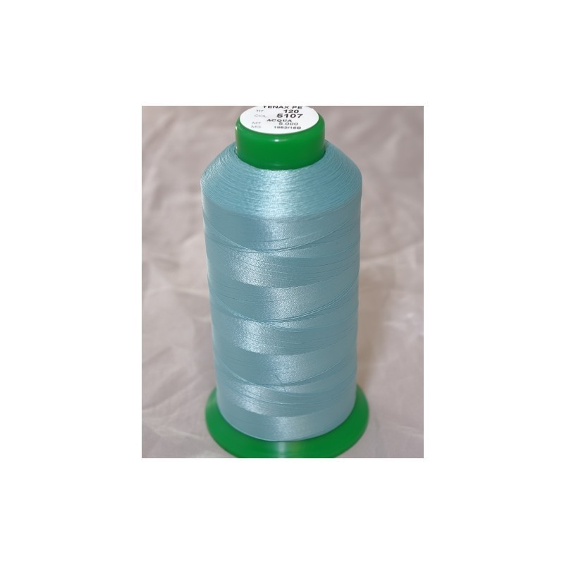 FIL TENAX Polyester N°120 – Bobine de 5000 m – Col : NOIR FIL TENAX Polyester N°120 – Bobine de 5000 m – Col : NOIR