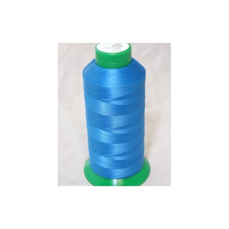 FIL TENAX Polyester N°120 – Bobine de 5000 m – Col : NOIR FIL TENAX Polyester N°120 – Bobine de 5000 m – Col : NOIR
