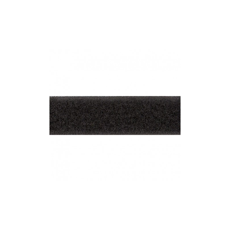 Velcro 25 mm côté crochet noir/blanc au mètre Velcro 25 mm côté crochet noir/blanc au mètre