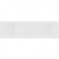 Velcro 10 mm côté velours blanc au mètre