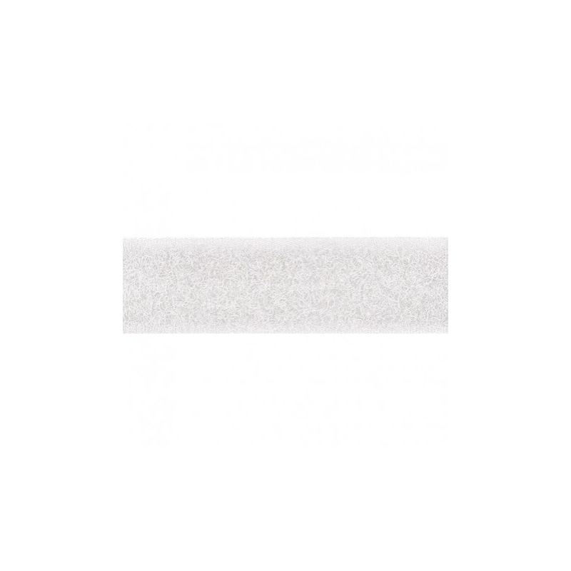 Velcro 20 mm côté crochet noir/blanc au mètre Velcro 20 mm côté crochet noir/blanc au mètre