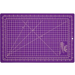 Tapis de coupe cm/inch 45x30 violet
