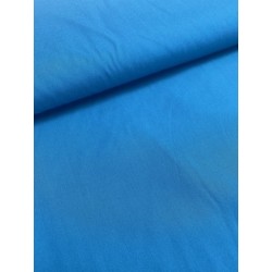 Tissu coton bleu roi