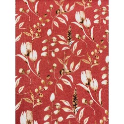 Tissu jersey "Vintage Leaves"