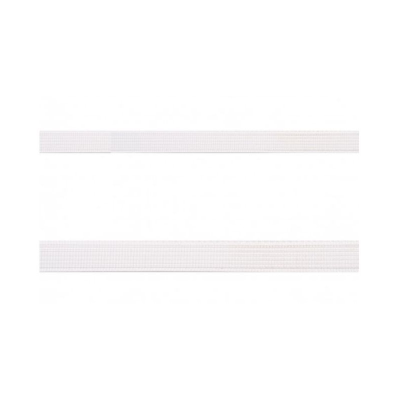 Elastique rond 1mm blanc