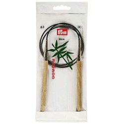 Aiguilles à tricoter circulaire en bamboo 6.0 80cm (BB)