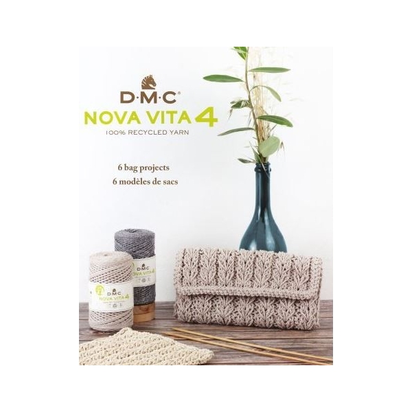 Livre DMC NOVA VITA 4  "6 modèles de sacsl"