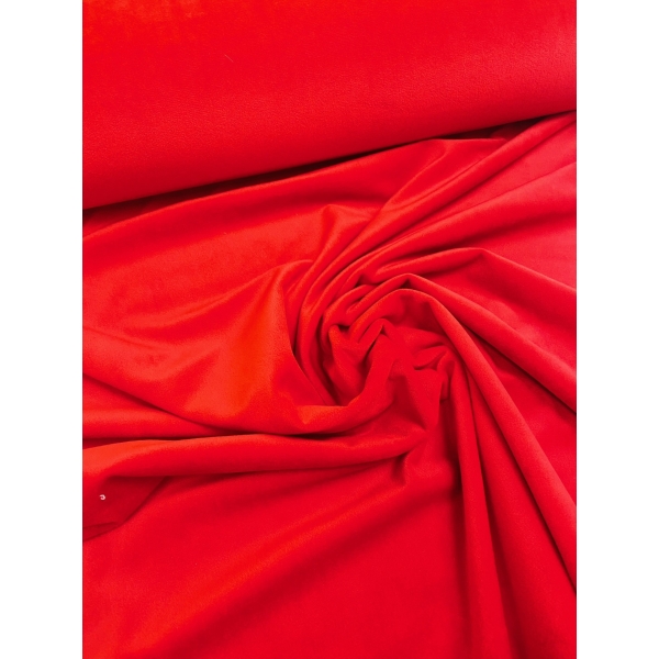 Tissu nicki velours pétrole