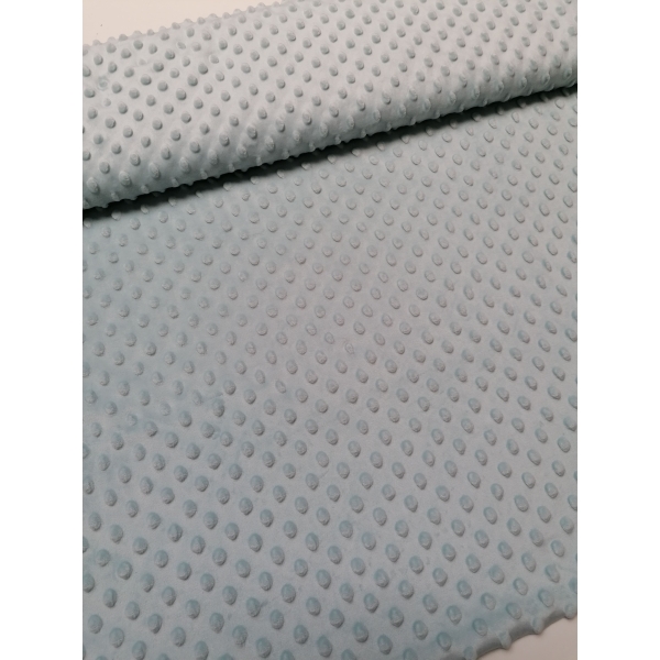 TISSU "minky" menthe polyester
