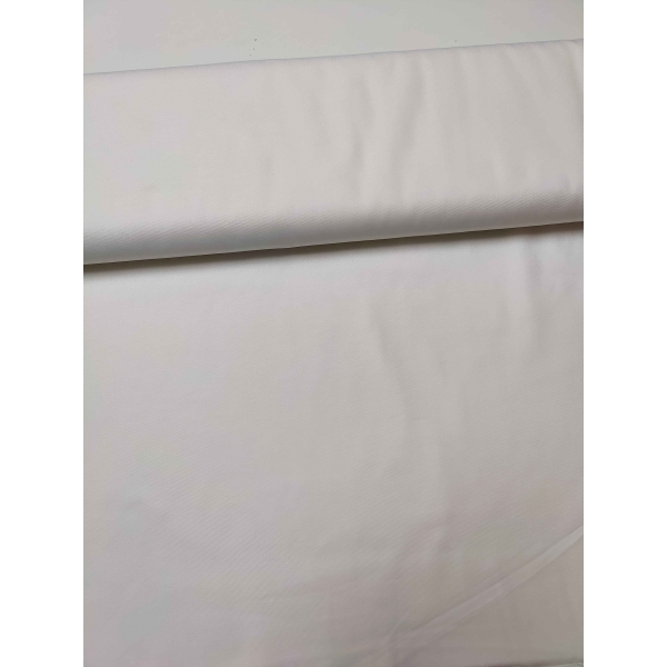 Tissu canvas coton blanc