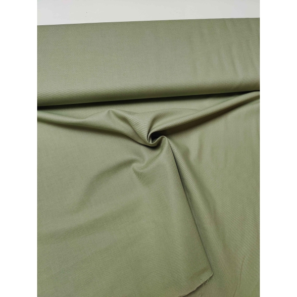 Tissu canvas coton vert pâle