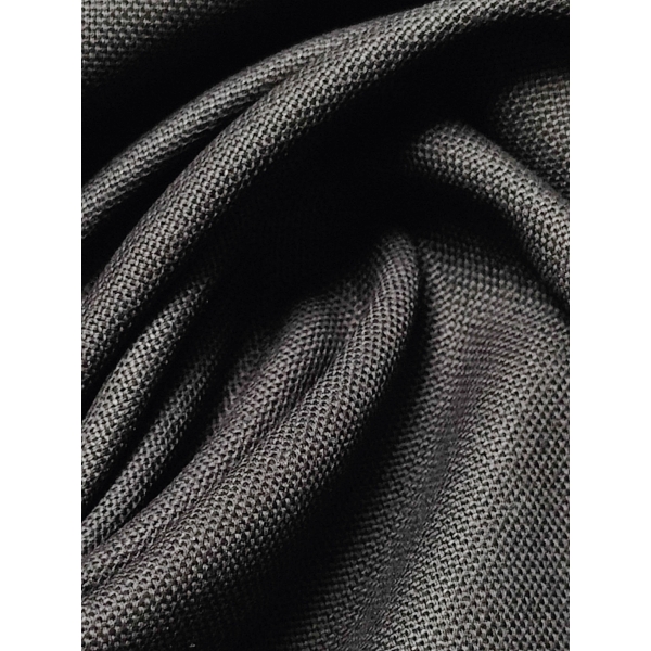 Tissu canvas coton noir