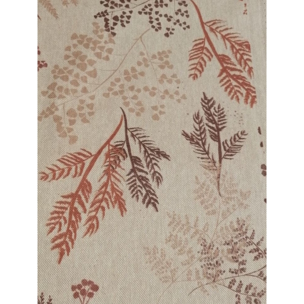 Tissu Canvas "feuilles d'automne"
