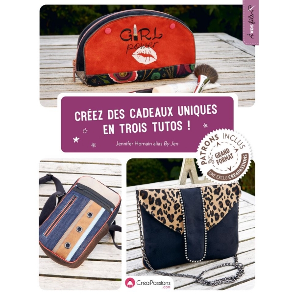 Livre "créez des cadeaux uniques en trois tutos"