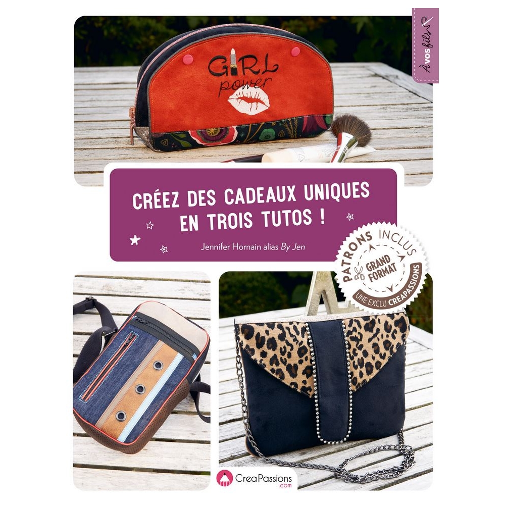 Livre "créez des cadeaux uniques en trois tutos"