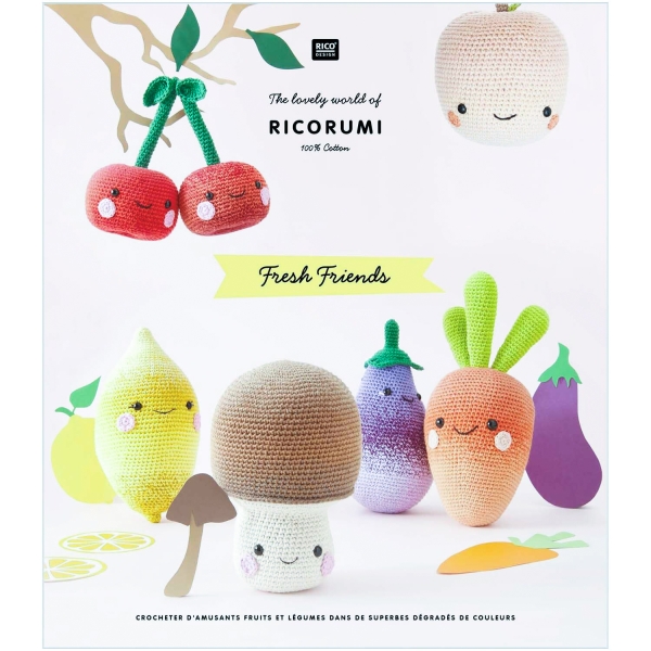 livre "Ricorumi amis fruits et légumes"