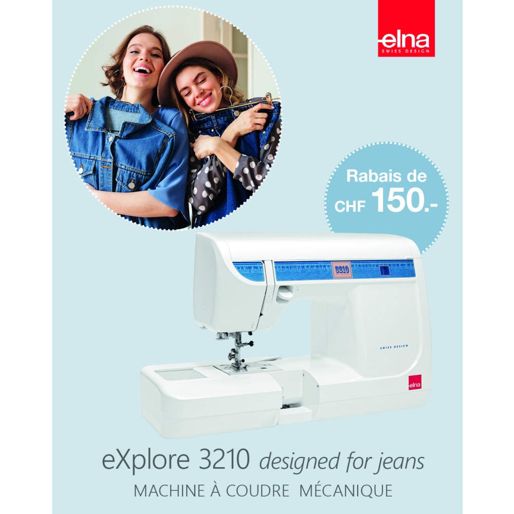 Elna Explore 3210 jeans