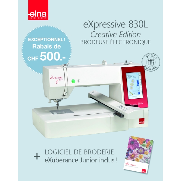 Elna eXpressive 830L-Creative Edition