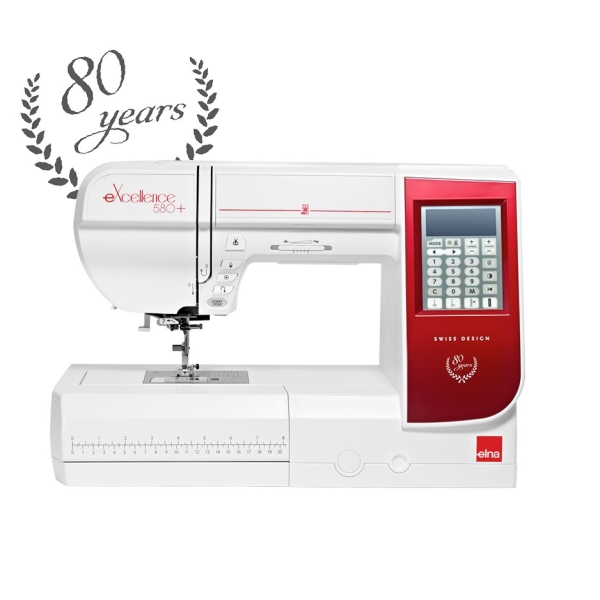 Elna eXcellence 580+ Fashion & Decor edition Promotion