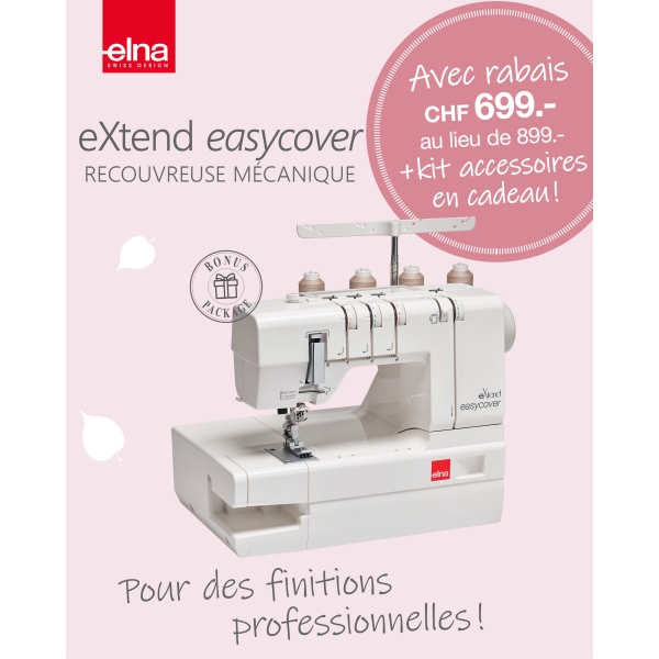 Elna  eXtend Easycover promotion