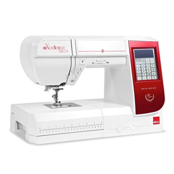 Elna eXcellence 580+ Fashion & Decor edition.