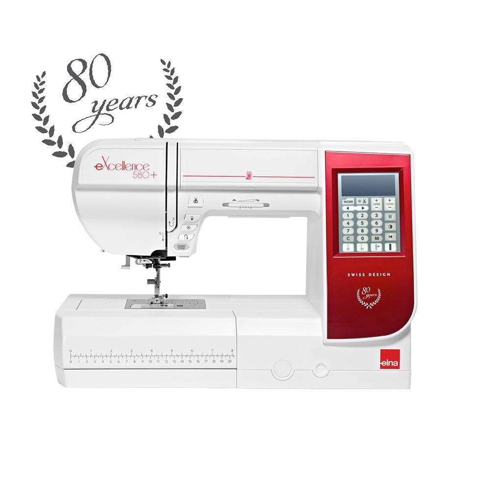 Elna eXcellence 580+ Fashion & Decor edition.