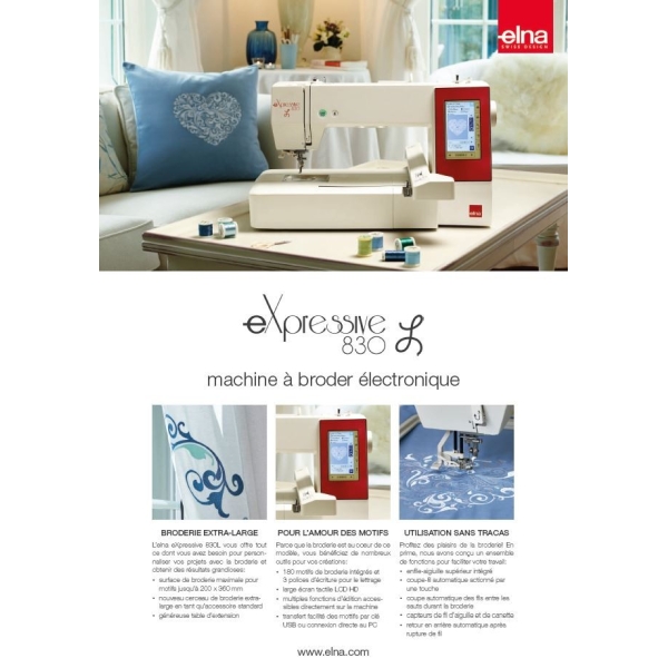 Elna eXpressive 830L-Creative Edition.