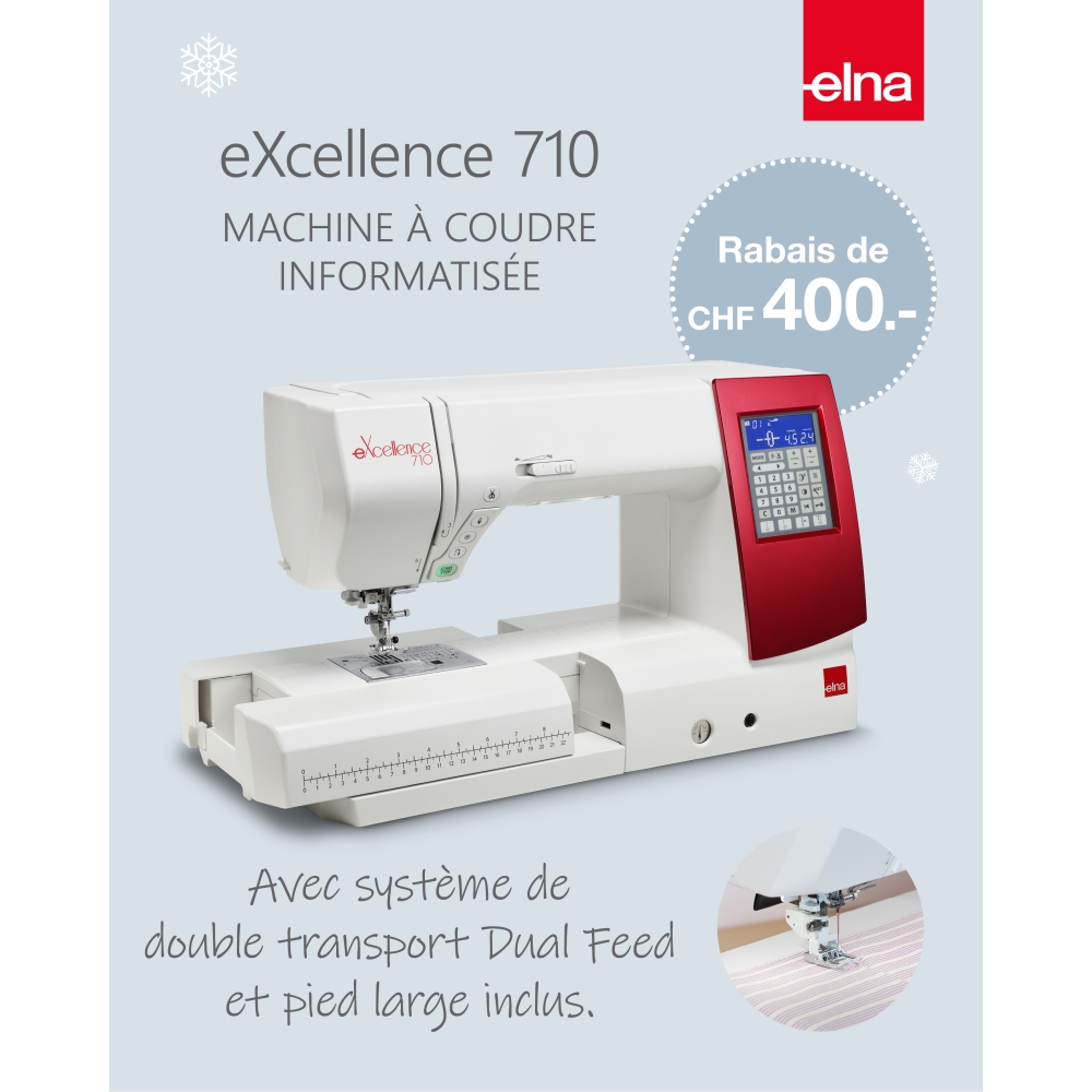 Elna eXcellence 710 PROMOTION