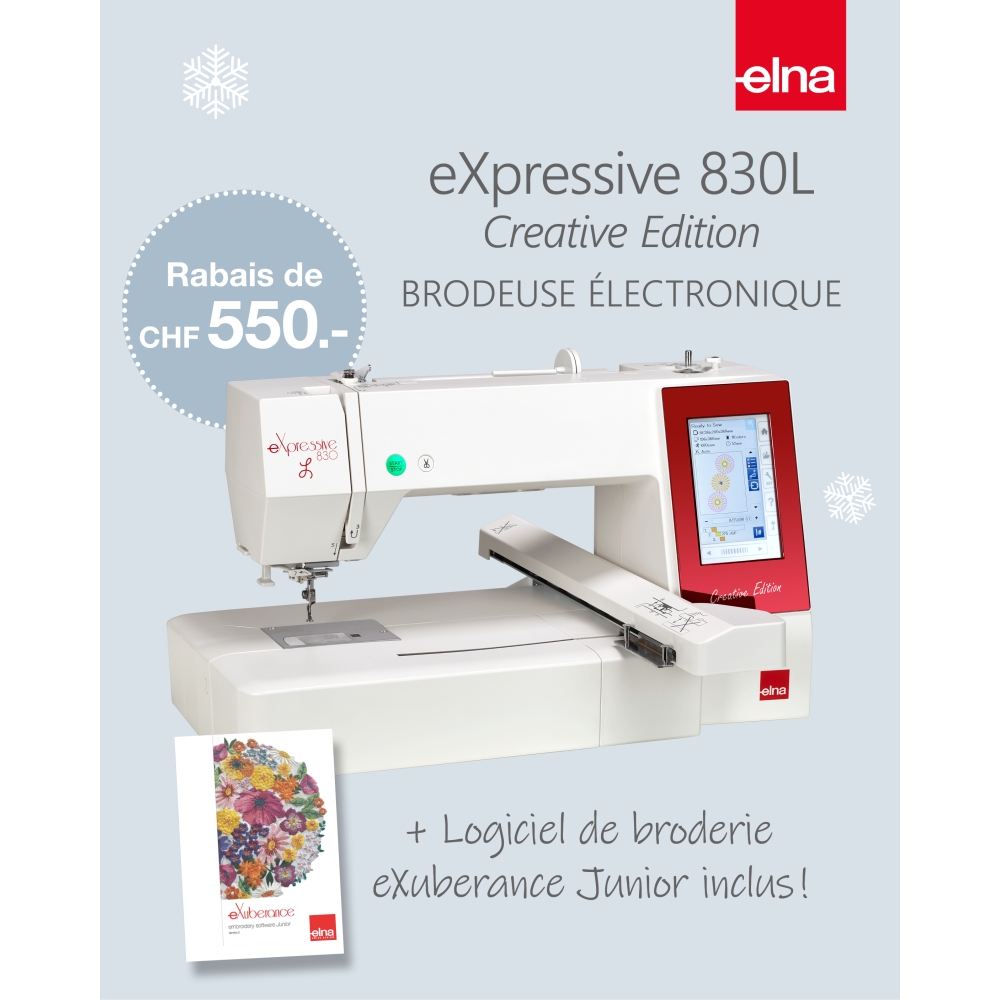 Elna eXpressive 830L-Creative Edition
