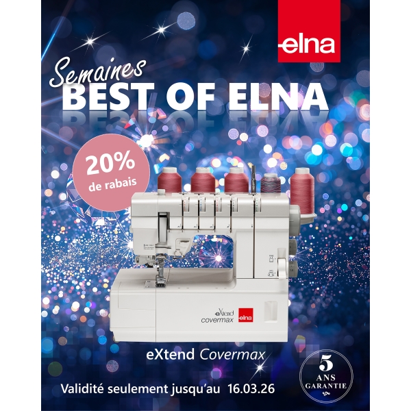 Elna eXtend covermax.