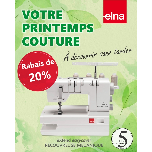 Elna eXtend Easycover.