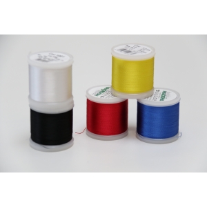 Fil à broder rayon madeira 200m uni