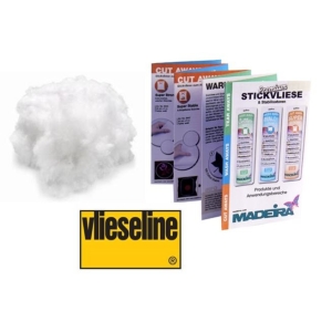 Stabilisateurs, Vlieseline, rembourrage